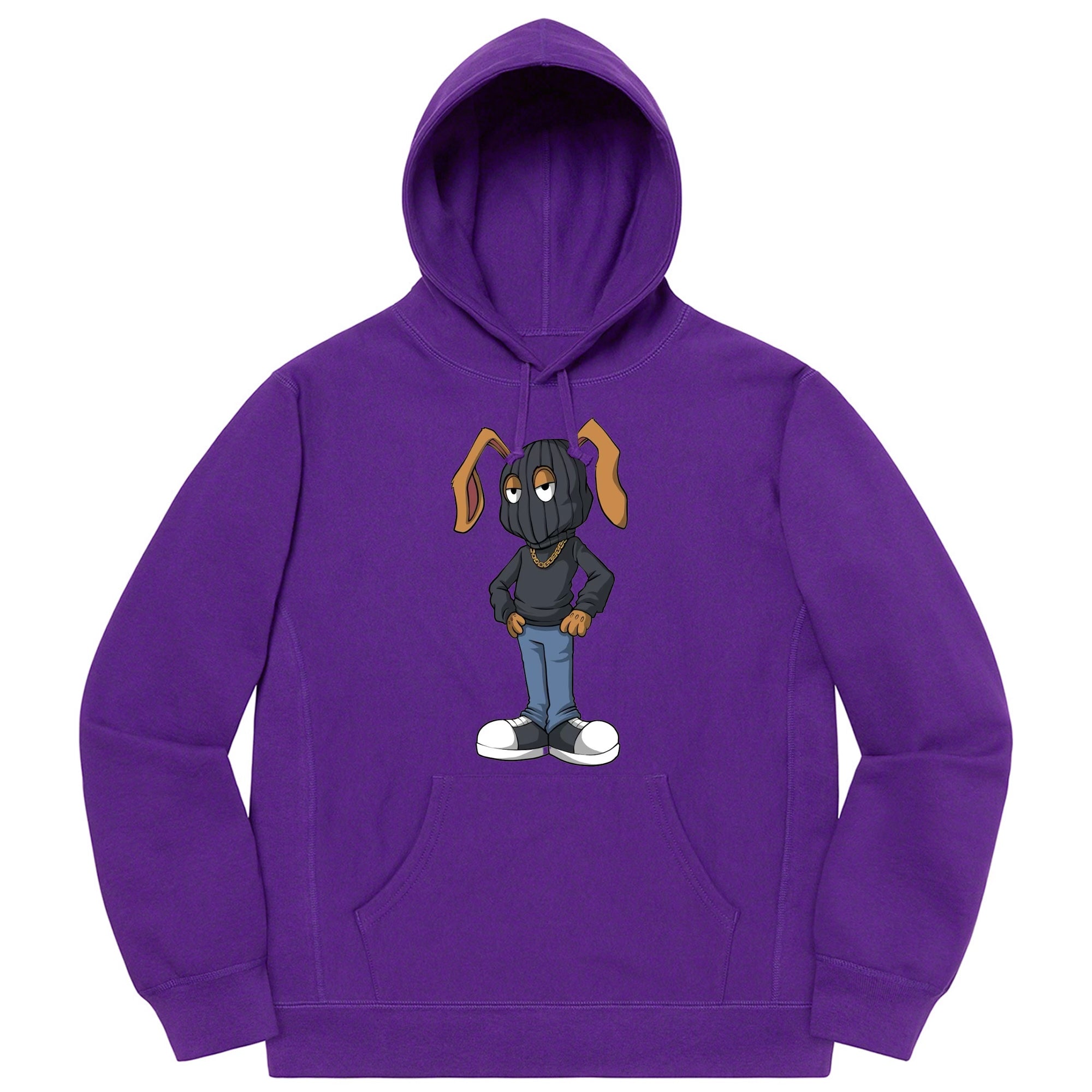 Icy Rabbit Purple Hoodie